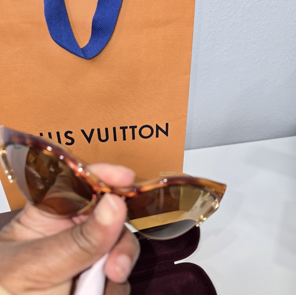 Vintage Louis Vuitton Cat Eye Sunglasses - Picture 6 of 9
